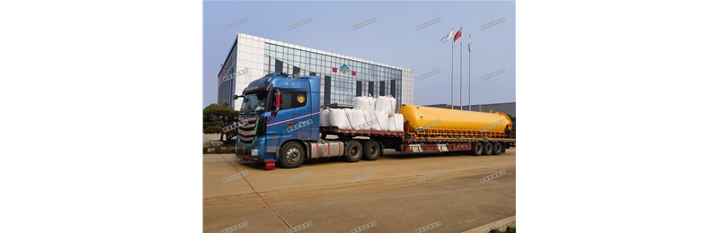 天津项目设备、脱硫剂发货